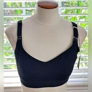 Momcozy Black Maternity/Nursing Bra Sz L NWT